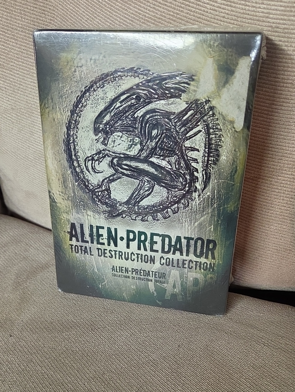 Alien vs. Predator Total Destruction Collection DVD/Blu-ray - Green